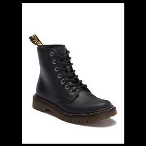 Dr. Martens Luana leather combat boots